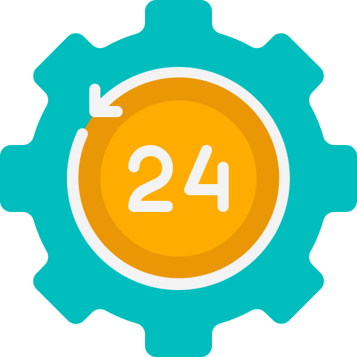 24*7 service png