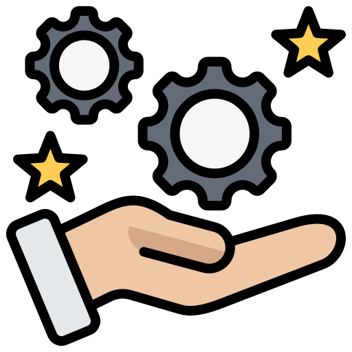 Setting and star icon