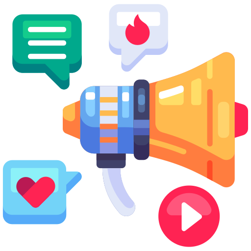 Social media marketing png